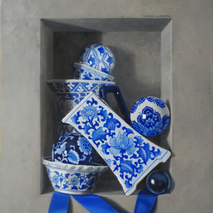 Arrangement-in-blue-20.5-x-17-inches-oil-on-panel
