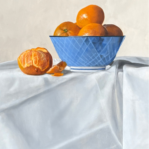 Mandarinas-in-a-Blue-Bowl-14-x-11-2400-oil-on-panel