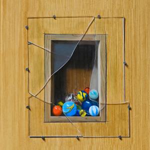 Under-broken-glass-oil-on-panel