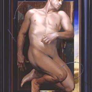 The-Martirdom-of-St-Sebastian-51-x-37-inches-oil-on-panel